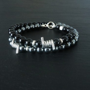 GREAT ESCAPE FOR HER HEMATITE ONYX